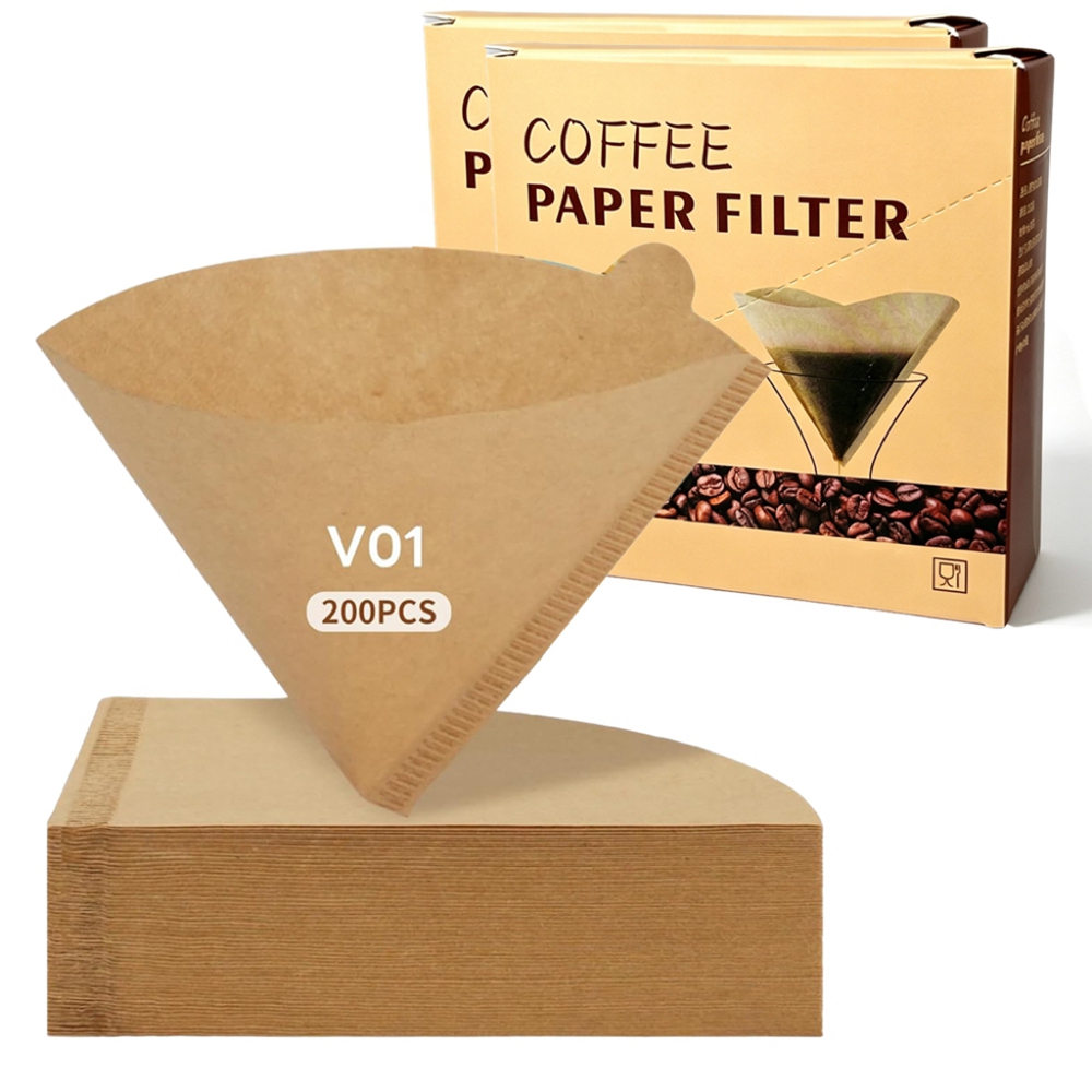 Coffee Vending Equipment - Filtros de Café em Cone, Pacote