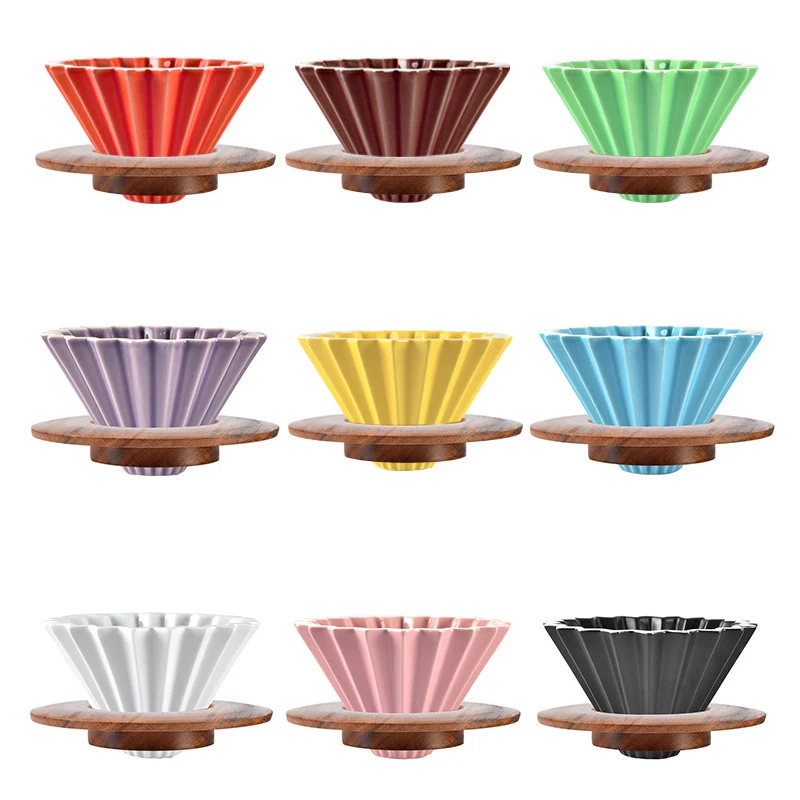 Coffee Equipment V60 - Gotejador de café cerâmico despeje sobre