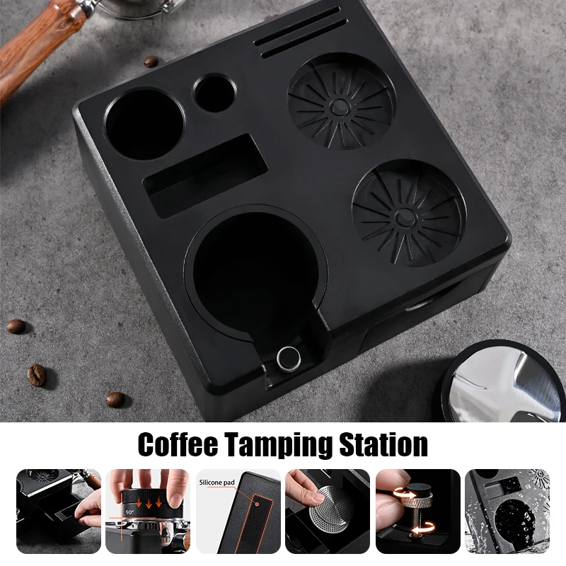 Portafilter 58Mm - Estação de compactação de café para