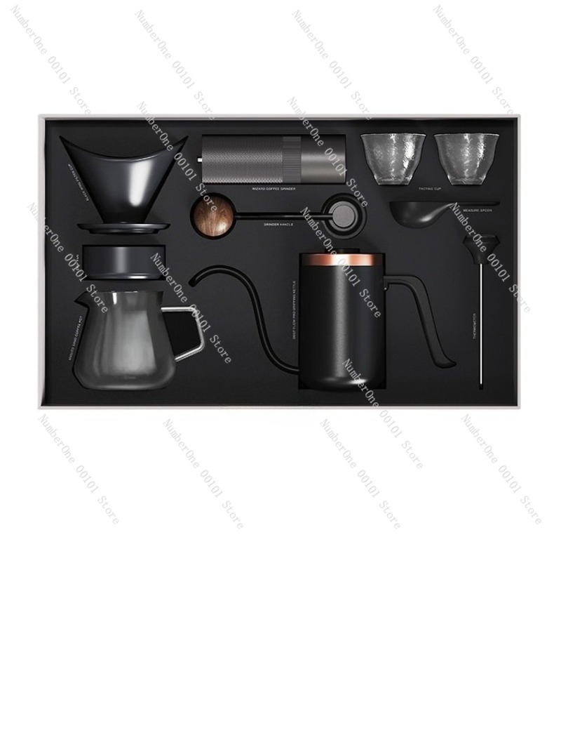 Coffee Equipment Kit - Conjunto de Cafeteira Manual em Caixa