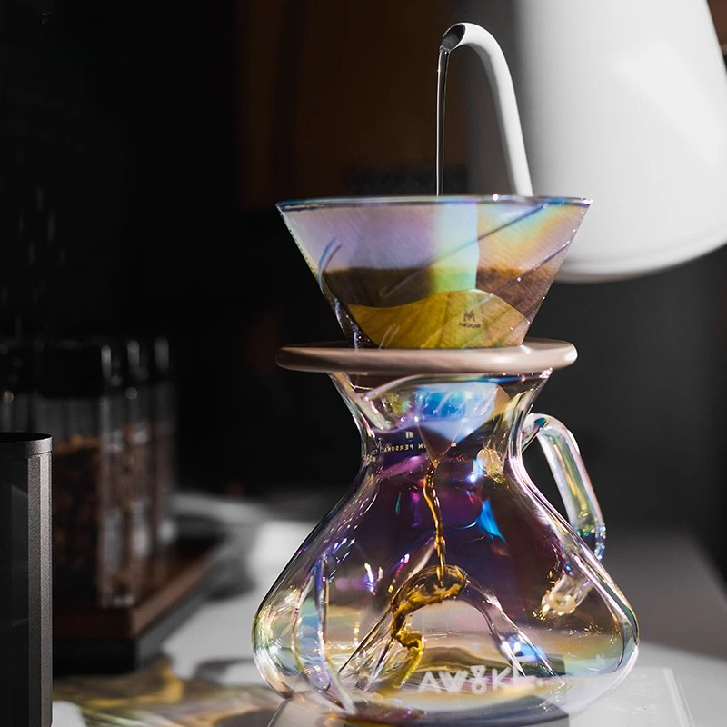Coffee Equipment V60 - Cafeteira Pour Over de Vidro com