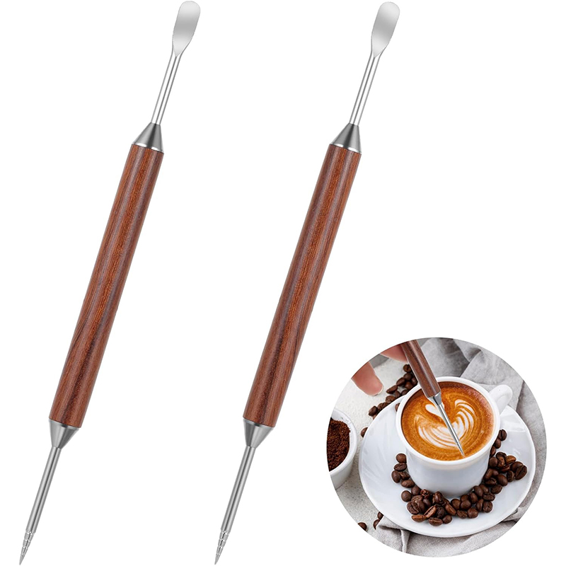 Coffee Equipment Kit - 2 pçs café arte caneta latte