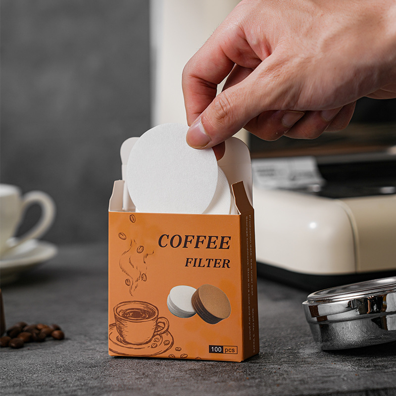 Coffee Vending Equipment - Conjunto de 100 Filtros de Papel