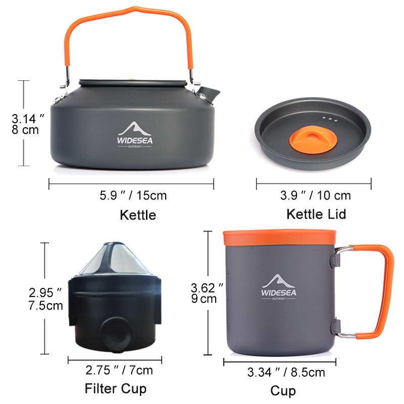 Widesea-Camping Coffee Cookwar - Coffee Equipment Filter avaliação e preço