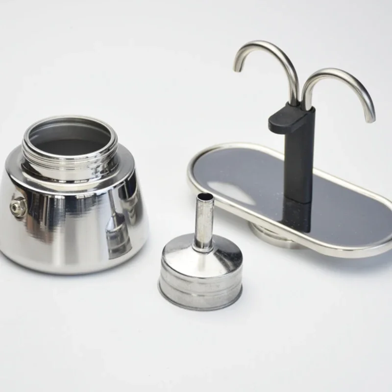 200ml mini moka pote tubo dupl - Coffee Vending Equipment avaliação e preço