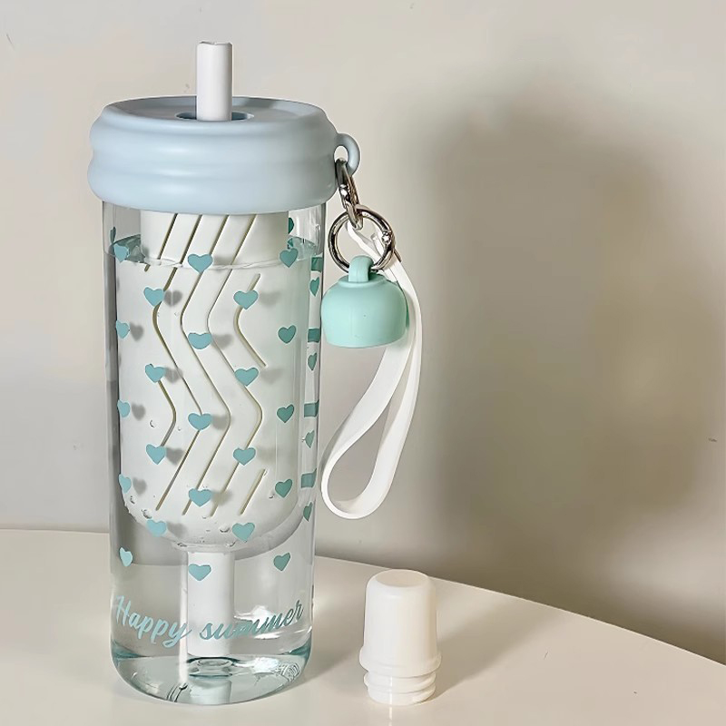 650ml bonito corações garrafa  - Coffee Equipment Filter avaliação e preço