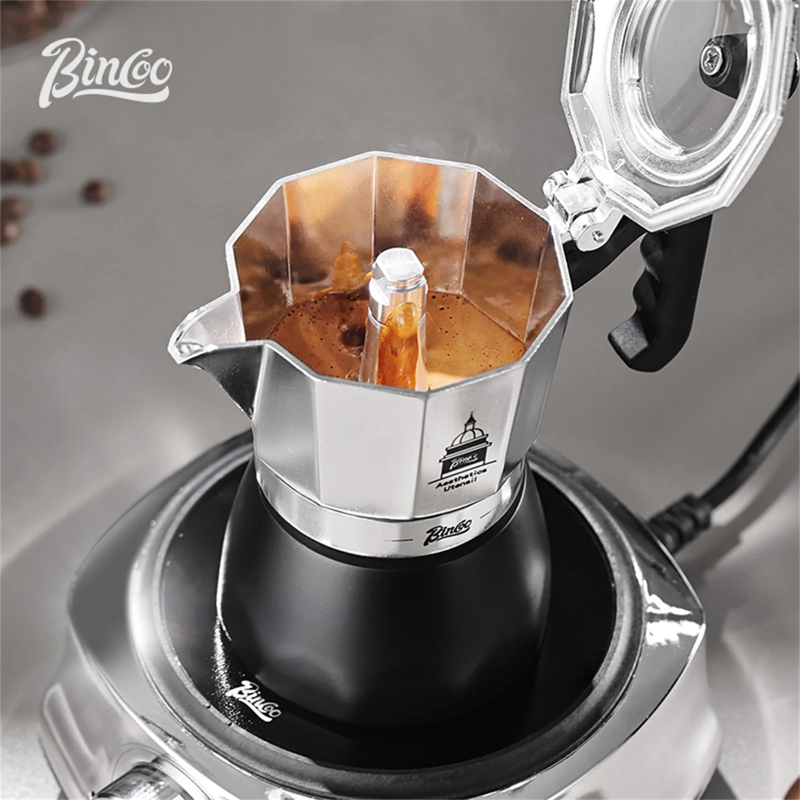 BINCOO Pote Moka de Válvula Du - Coffee Vending Equipment avaliação e preço