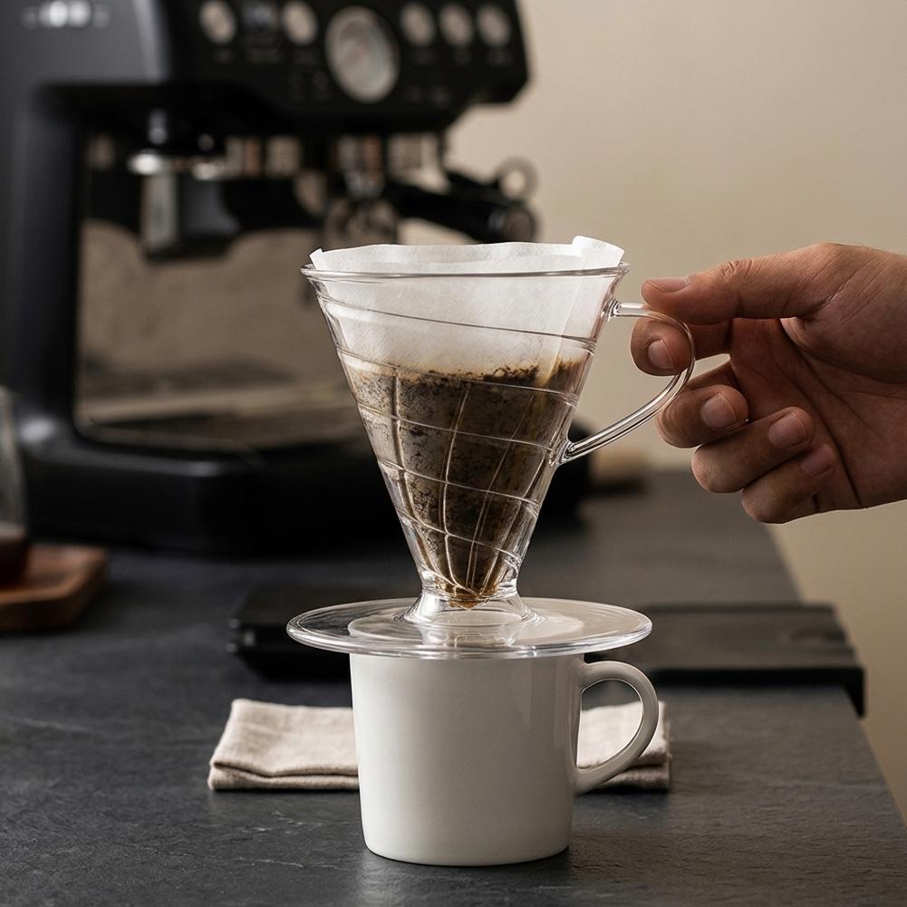 Copo de filtro de café reutili - Coffee Equipment V60 avaliação e preço