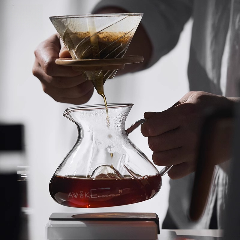 Cafeteira Pour Over de Vidro c - Coffee Equipment V60 avaliação e preço