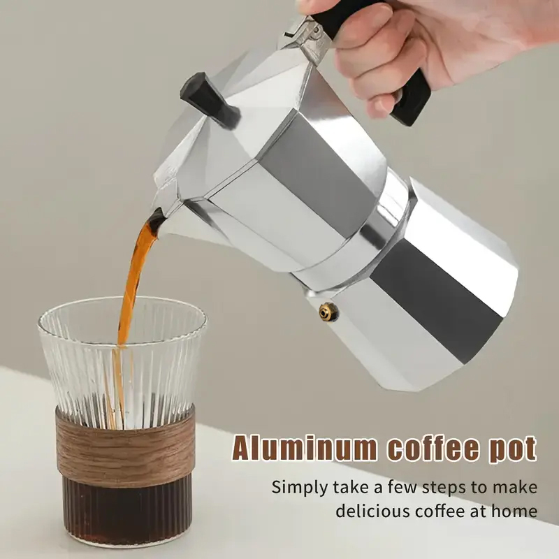 Cafeteira Moka Clássica de Alu - Coffee Vending Equipment avaliação e preço