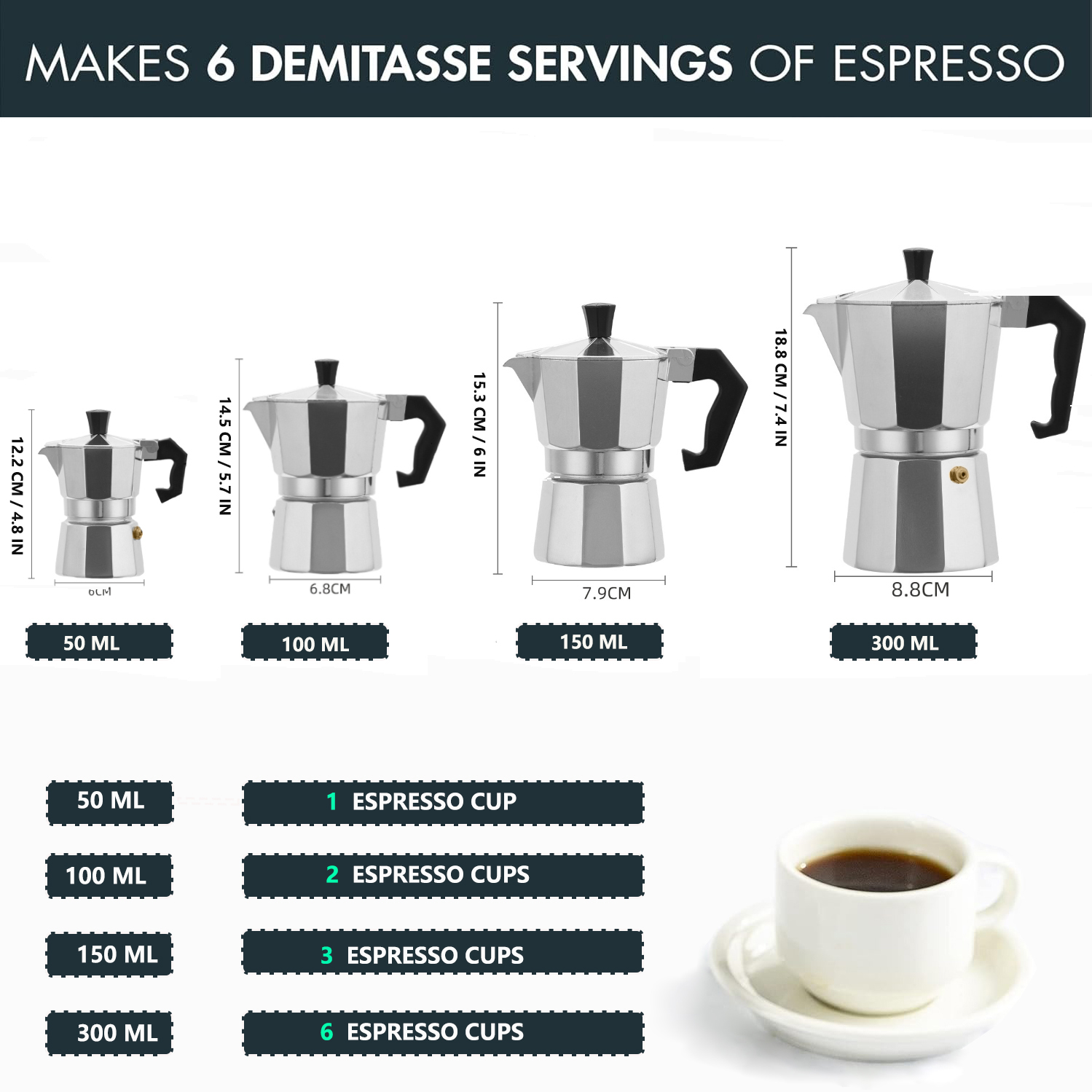 Cafeteira Moka Clássica de Alu - Coffee Vending Equipment avaliação e preço