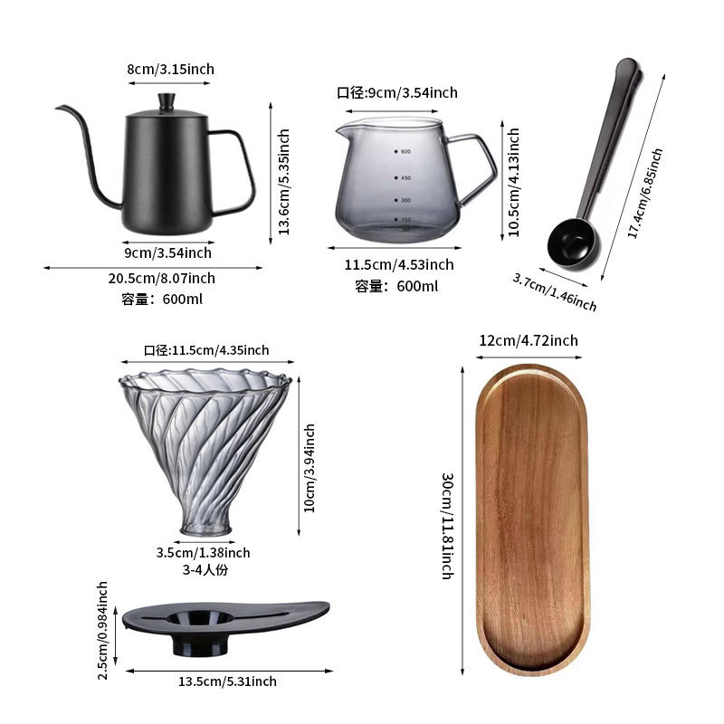 Conjunto Portátil de Café Arte - Coffee Equipment Kit avaliação e preço