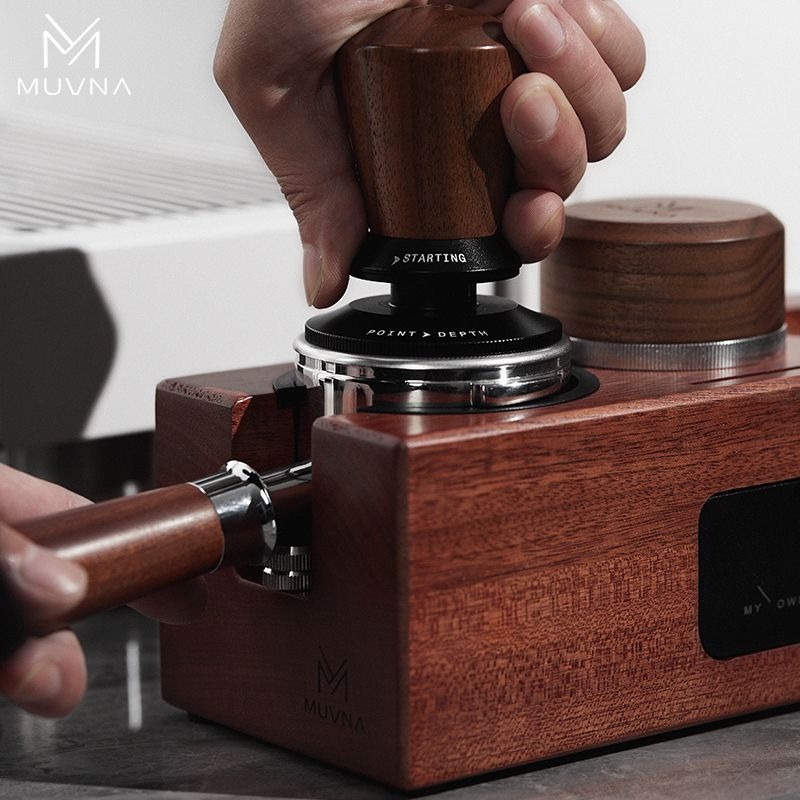 Estação de Tamper de Café MUVN - Portafilter 58Mm avaliação e preço