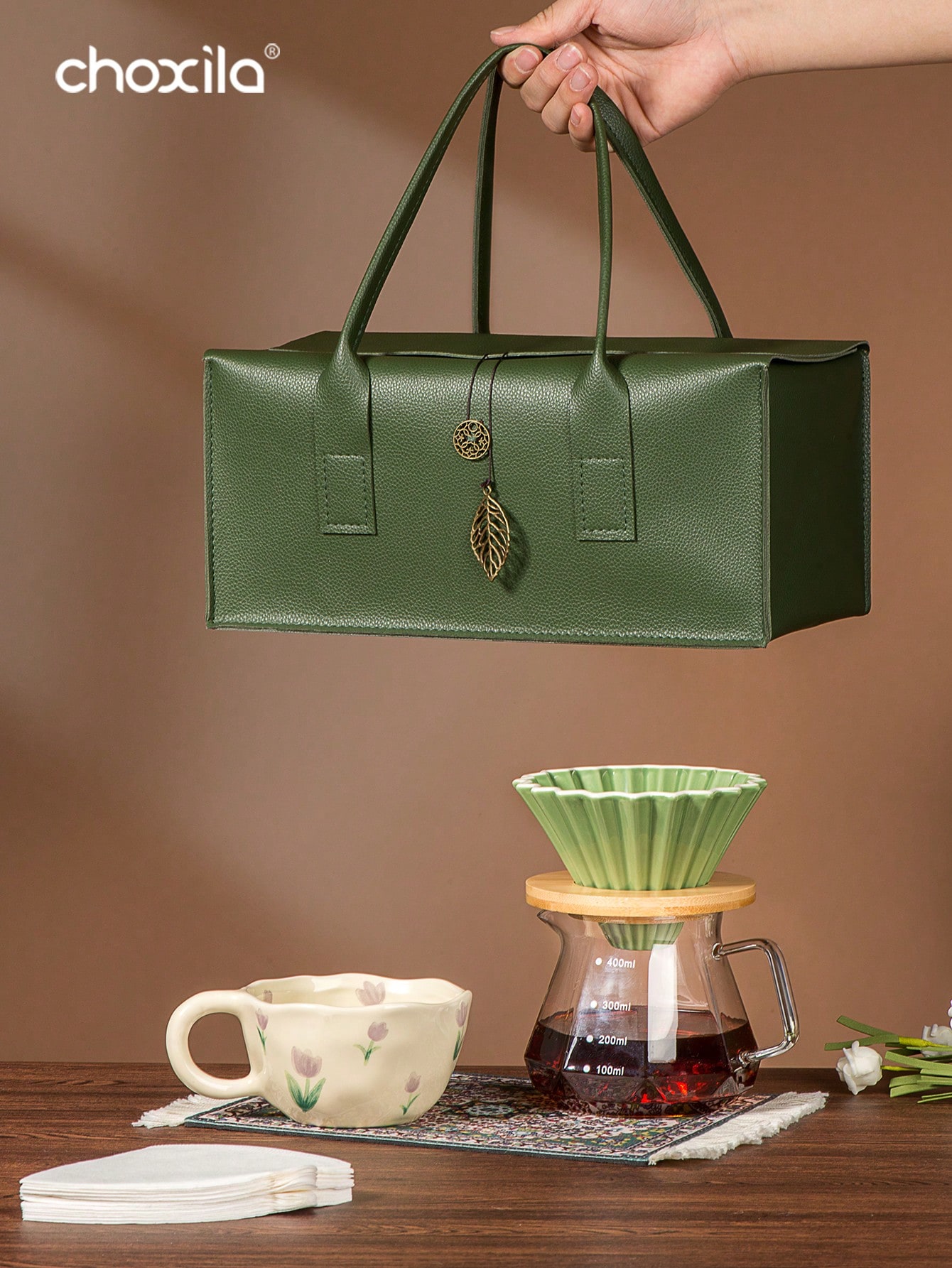 Conjunto de café despeje sobre - Coffee Equipment Kit avaliação e preço