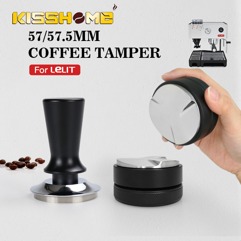 Tamper de café 57mm 57.5mm, pr - Coffee Equipment Kit avaliação e preço