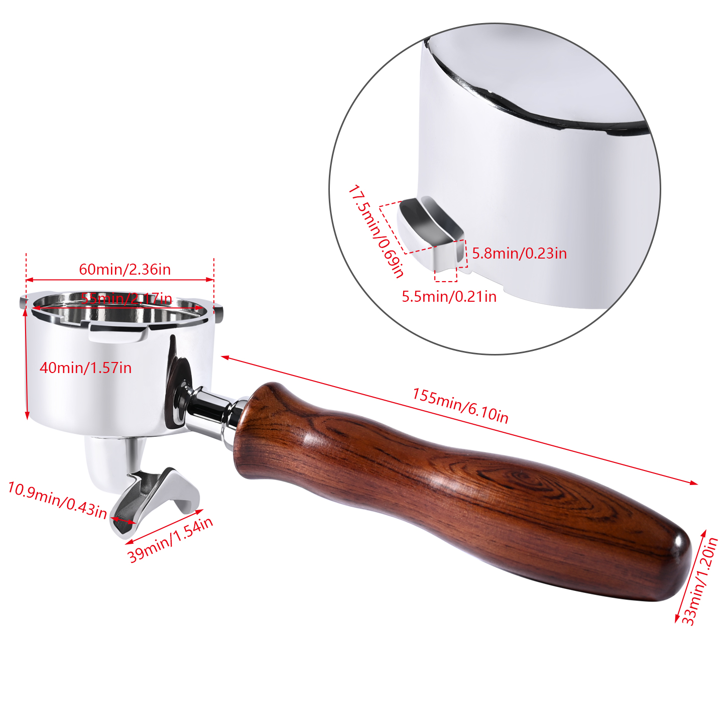 Portafilter de café com bico d - Coffee Equipment avaliação e preço