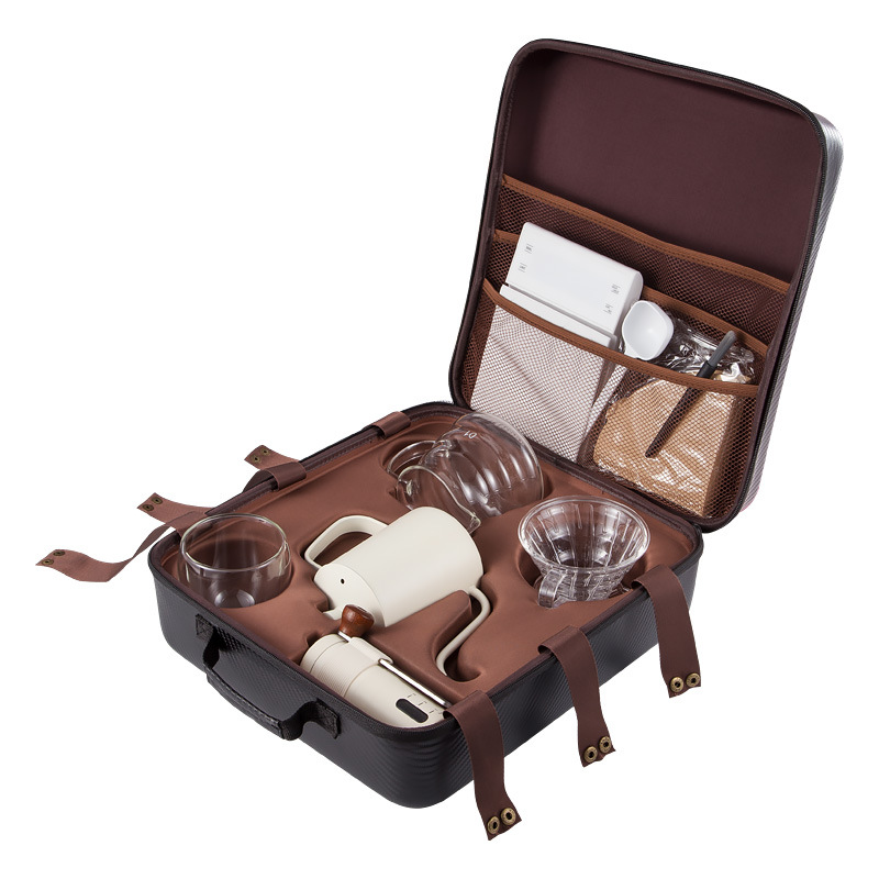 Conjunto de café com moedor ma - Coffee Equipment Kit avaliação e preço