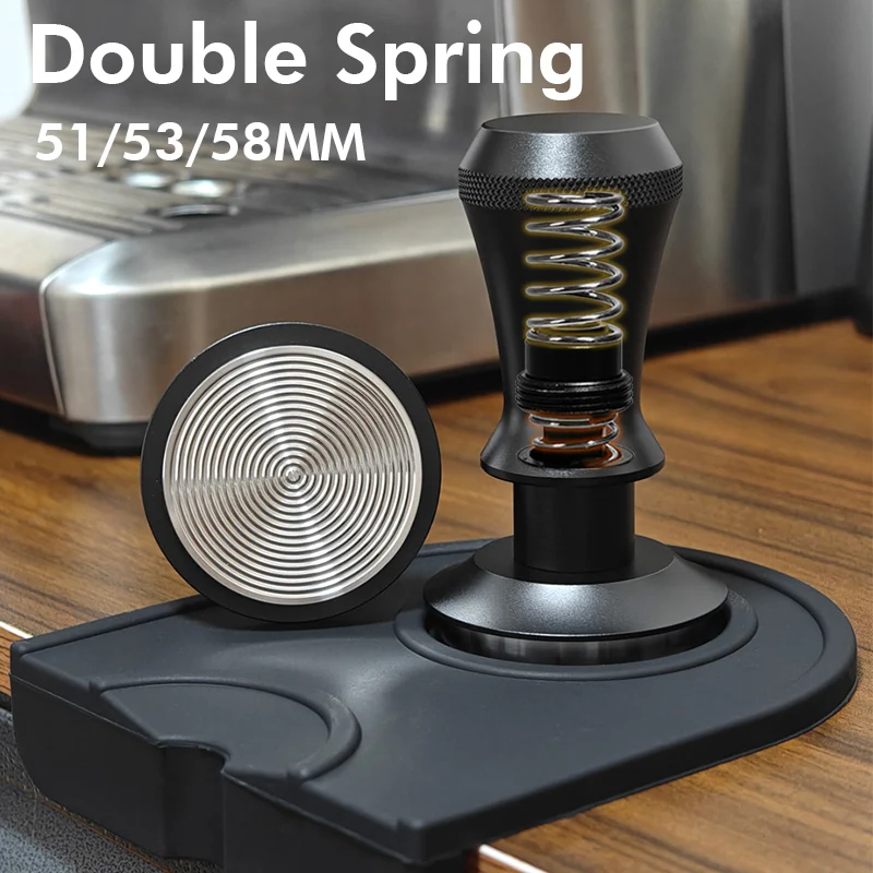 Tamper de café 51mm, mola dupl - Coffee Equipment Kit avaliação e preço