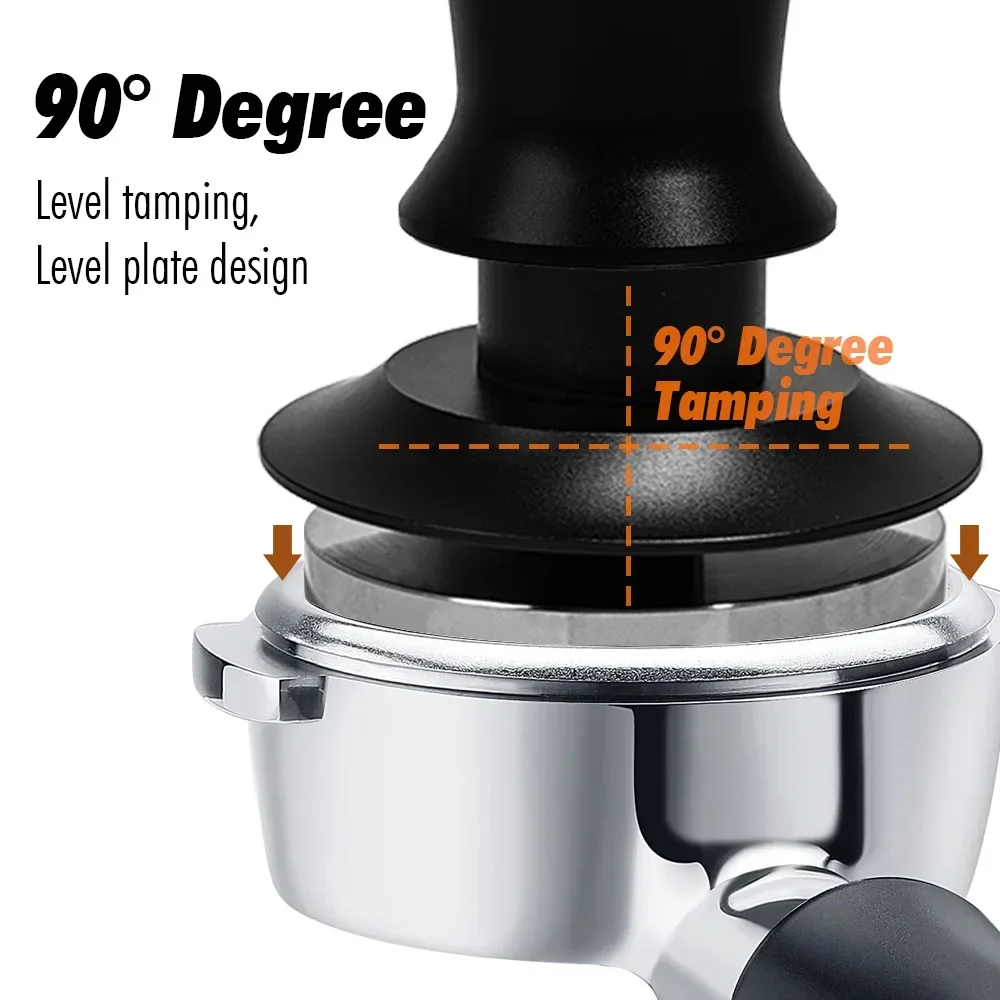Tamper de café 51mm, mola dupl - Coffee Equipment Kit avaliação e preço